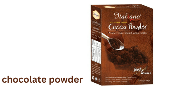 chocolate powder