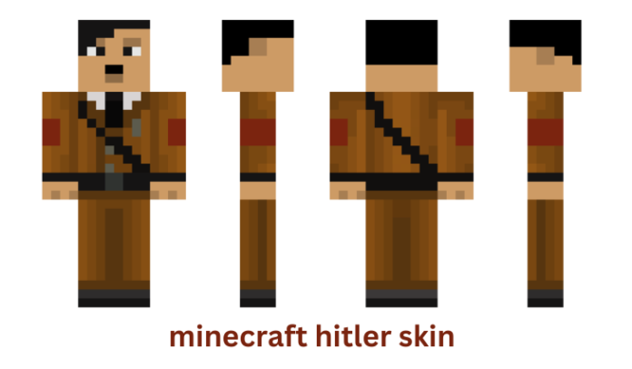 minecraft hitler skin