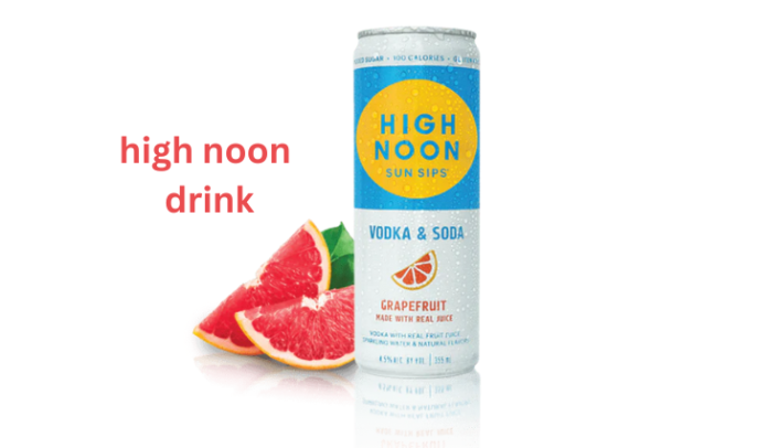 high noon drink